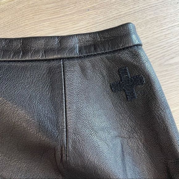 🔴 Vintage JC de Castelbajac leather skirt - Picture 11 of 15